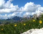 paesaggio al passo Sella  sulle dolomiti, di robyvenice