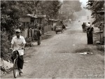 bike in the village, di morrison